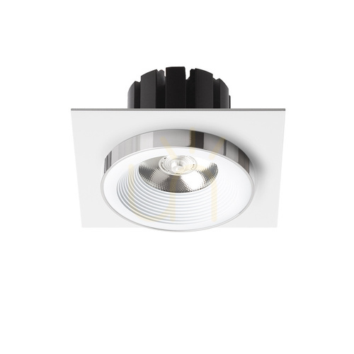 Jelölje be Rendl SHARM SQ I R14578 fehér króm süllyesztett lámpatest LED 10 W 3000 K