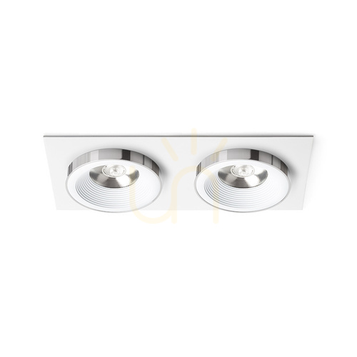 Jelölje be Rendl süllyesztett lámpatest R14582 Sharm Led süllyesztett lámpa, fehér króm szett
