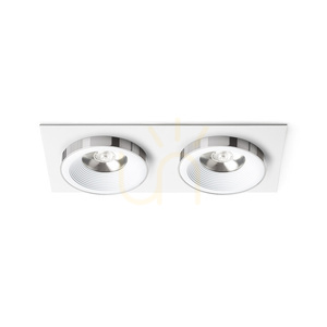 Rendl süllyesztett lámpatest R14582 Sharm Led süllyesztett lámpa, fehér króm szett small 0