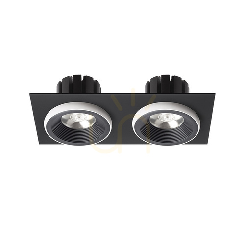 Jelölje be Rendl beépíthető lámpatest R14585 Sharm Led süllyesztett lámpa, fekete-fehér szett