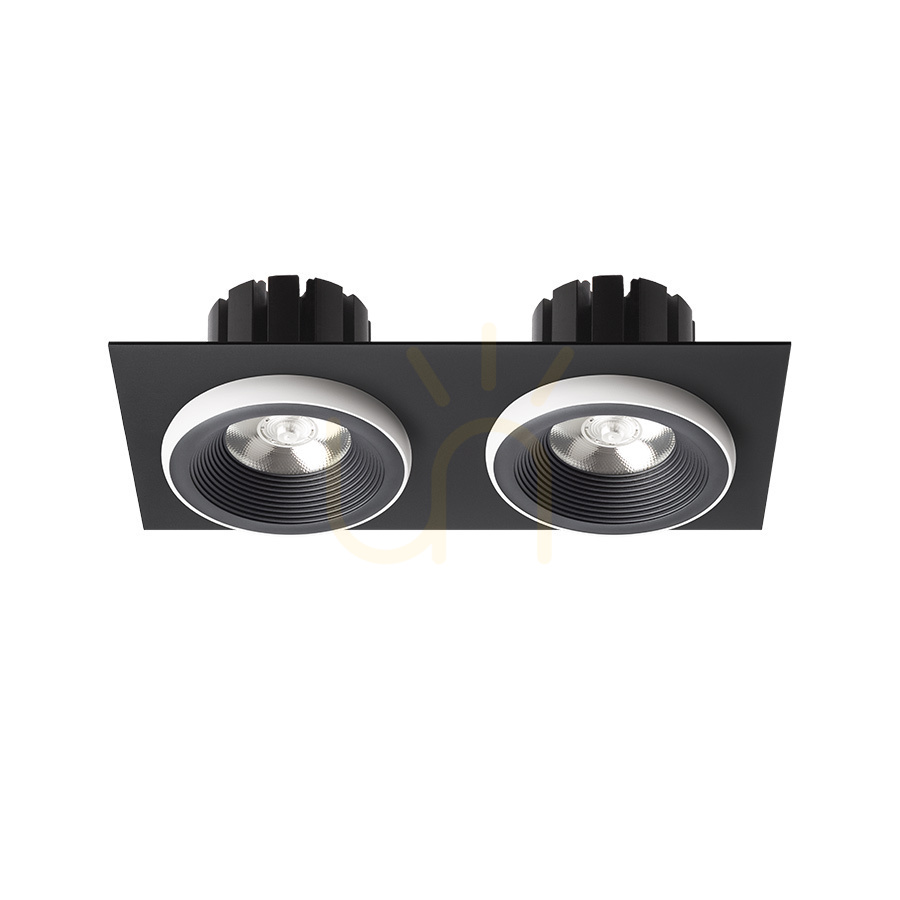 Kilátás Rendl beépíthető lámpatest R14585 Sharm Led süllyesztett lámpa, fekete-fehér szett Rendl beépíthető lámpatest R14585 Sharm Led süllyesztett lámpa, fekete-fehér szett