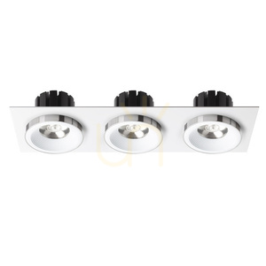 Rendl süllyesztett lámpatest R14586 Sharm Led süllyesztett lámpa, fehér króm szett small 1