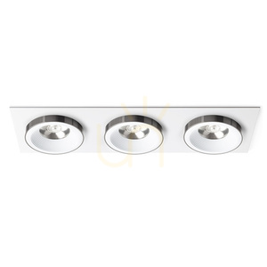 Rendl süllyesztett lámpa R14587 Sharm Led süllyesztett lámpa, fehér fekete króm szett small 0