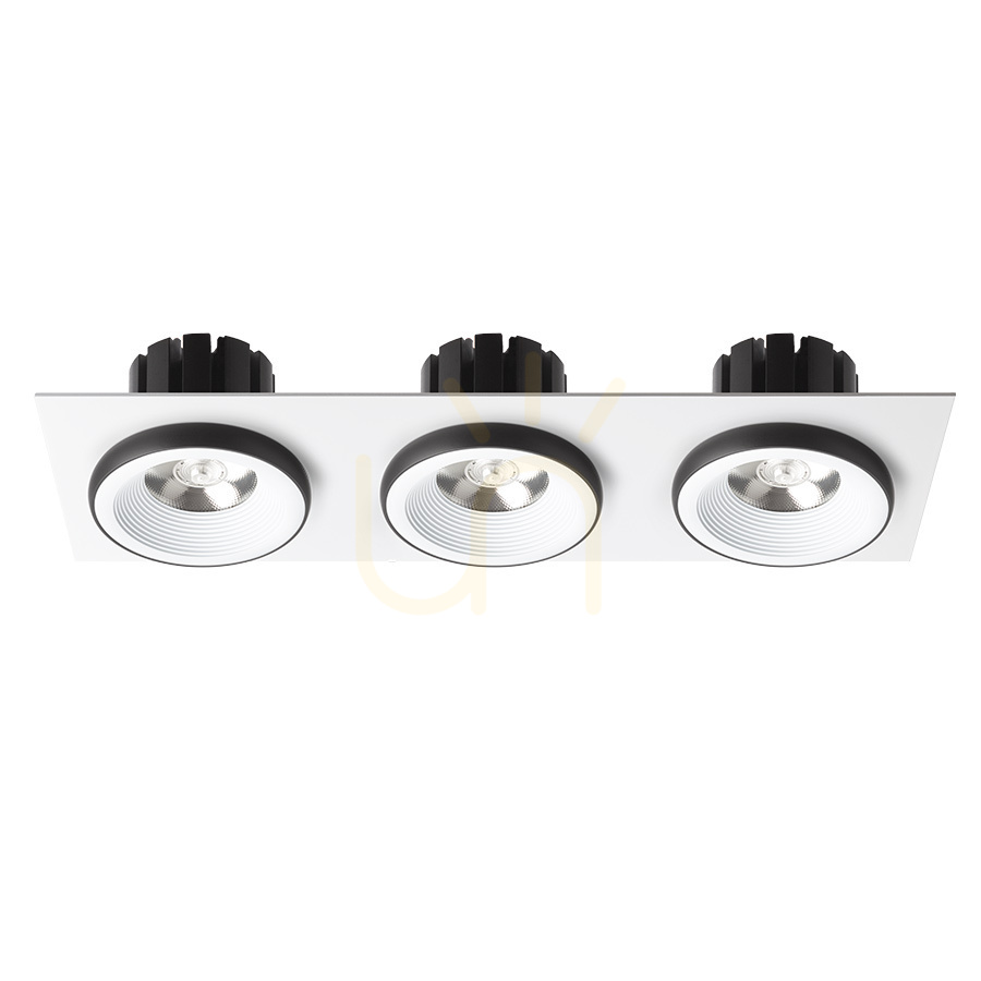 Kilátás Rendl R14588 Sharm Led süllyesztett lámpatest, fehér/fekete készlet Rendl R14588 Sharm Led süllyesztett lámpatest, fehér/fekete készlet