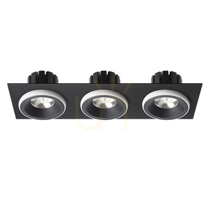 Rendl beépíthető lámpatest R14589 Sharm Led süllyesztett lámpa, fekete-fehér szett small 1