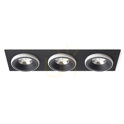 Jelölje be Rendl beépíthető lámpatest R14589 Sharm Led süllyesztett lámpa, fekete-fehér szett