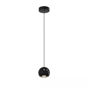 AURENIA 5W LED függőlámpa fekete 3000K small 0