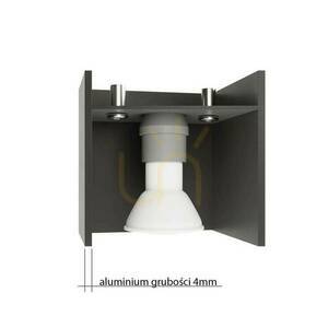 QUAD 1 fali lámpa antracit Sollux SL.0565 small 6
