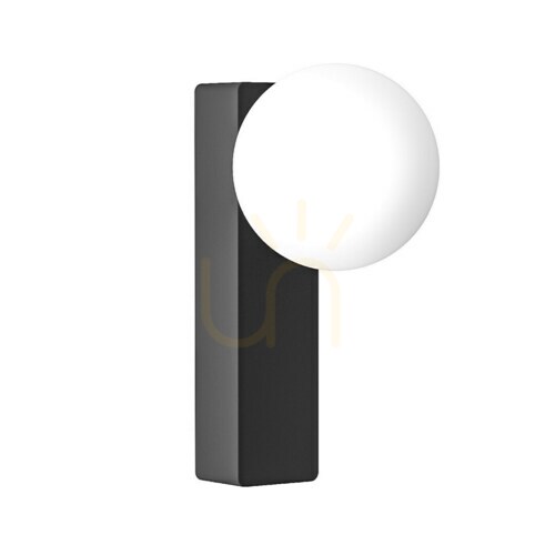 Jelölje be Függőlámpa Boletta Open Design Highlights fehér opál fekete G9 IP44 80 mm
