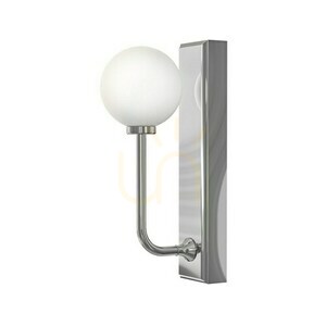 Fali lámpa Ero Open Design Highlights IP44 fehér opál króm G9 300 mm small 1