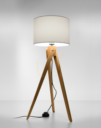 Jelölje be Állólámpa LEGNO 1 természetes fa Sollux