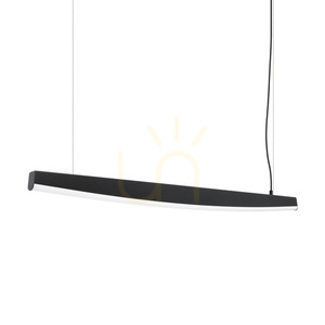 Függőlámpa JORUN 80 Sollux SLA.0293 LED 13W 1722 lm 3000K fekete ív 80 cm small 2