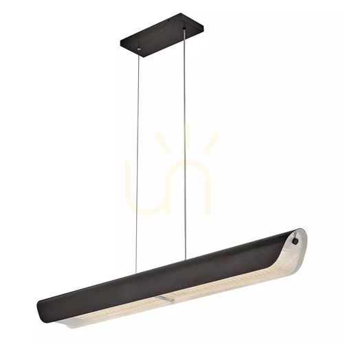 Jelölje be Lineáris függőlámpa Elstead ARCO HK-ARCO-LED-LP-117-BX LED 43W 2150lm 3000K, oxidfekete, 117 cm