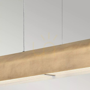 Hinkley Arco lineáris LED függőlámpa 117 cm sárgaréz Heritage Brass - Elstead small 5