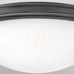 Hinkley Collier mennyezeti lámpa, 3 × E27, fekete oxid, 48,3 cm small 2