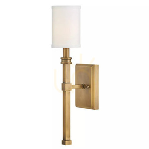 Moore fali lámpa - 1 fényforrás - Heritage Brass sárgaréz Elstead small 6