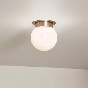 Kichler Albers mennyezeti lámpa pezsgőbronz E27 20,3 cm KL-ALBERS-F-G-CPZ small 5