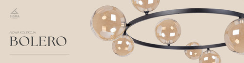 Jelölje be Csillár Sigma BOLERO 9 fekete/borostyán üveg G9 92 cm 41323