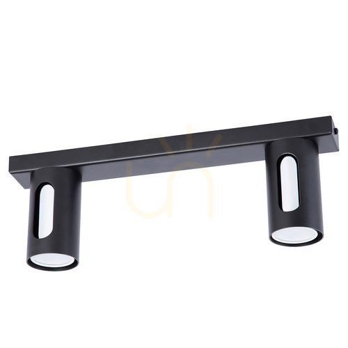 Jelölje be Plafon Sigma FLOW 2 fekete/ezüst 38 cm 41209