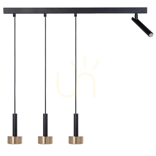 Jelölje be Függőlámpa Sigma STAMP fekete-arany GX53 4 pont 80 cm 41253