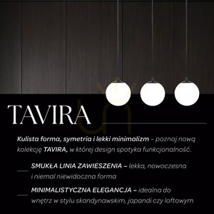 Függőlámpa Sigma TAVIRA fekete 5 fénypontos G9 SKU 41265 small 1