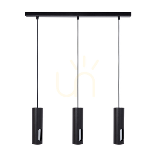 Jelölje be Függőlámpa Sigma FLOW 3 fekete/ezüst GU10 60 cm 41213