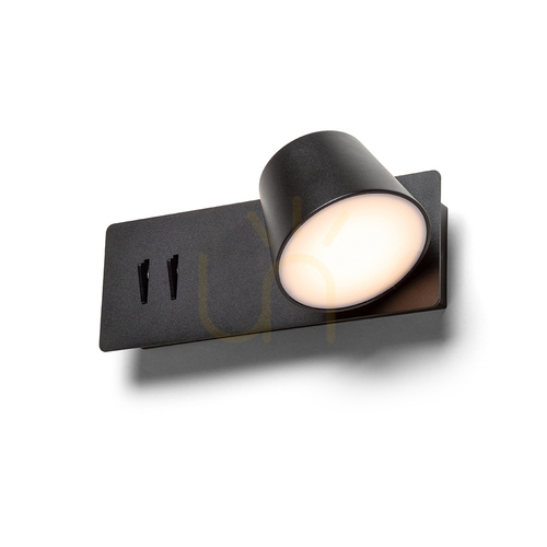 Jelölje be Spot Rendl R14522 Amadeus Led spot lámpa, ágy felett fekete