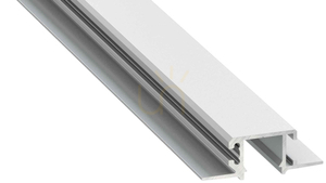 LED-profil LUMINES MONO típus ezüst eloxált perforáció nélkül 1 m small 0