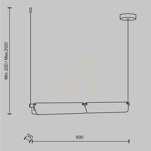 FLAT függesztéklámpa MOD296PL-L20BC3K Maytoni small 8