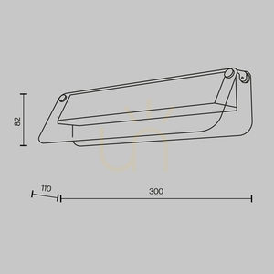 FLAT fali lámpa MOD296WL-L6BS3K Maytoni small 7