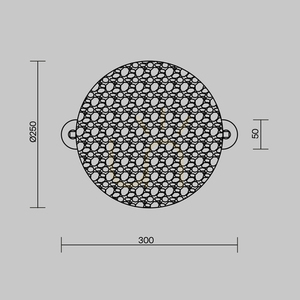 MANGATA MOD387WL-L8CH3K fali lámpa Maytoni small 11