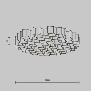 Kiegészítő HoneyComb-D26 Maytoni small 4