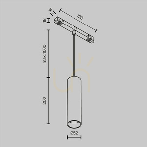 Maytoni Focus LED Exility függesztett sínlámpa TR041-4-12WTW-DD2-W fehér 12 W DALI-2 small 7