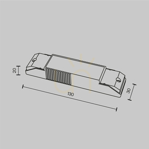 Tartozék TRIAC PSL-TR40-150-300mA-DE Maytoni TRIAC tartozék small 3