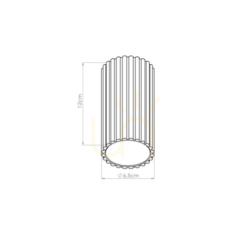 Jelölje be IVAR barack LED plafond 3000K