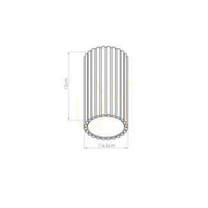 IVAR barack LED plafond 4000K small 1