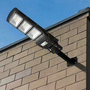 Utcai LED Solar V-TAC 12W fekete VT-ST180W 6000K 1200lm fényszóró. small 9