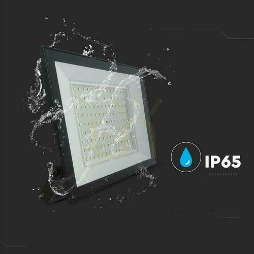 Jelölje be V-TAC 100W LED SMD SMD 4000K projektor fekete VT-44109 4000K 8150lm.