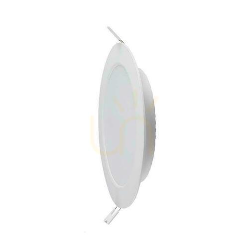 Jelölje be LED panel V-TAC süllyesztett prémium lámpatest 6W kerek fi120 VT-61006 6500K 660lm