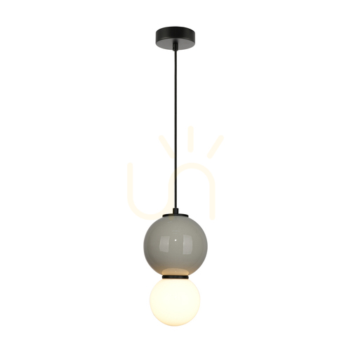 Jelölje be Italux Pieve LED függőlámpa szürke 15 cm PND-95221-1S-GR