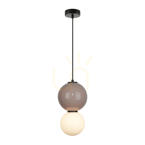 Jelölje be Italux Pieve LED függőlámpa barna 18 cm PND-95221-1M-BR