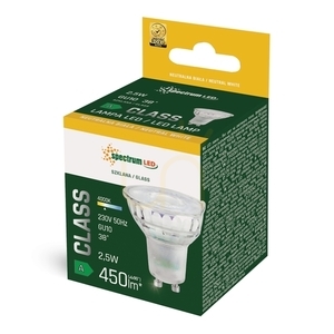 Led Gu10 230 V 2,5 W Smd A osztályú Nw üveglencsével 38st spektrummal 1 Led Gu10 230 V 2,5 W Smd A osztályú Nw üveglencsével 38st spektrummal small 1