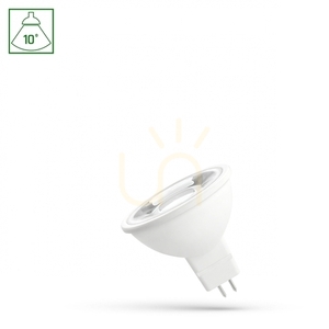 Led Mr16 12 V 5 W Smd 10st Nw spektrum lencsével small 0