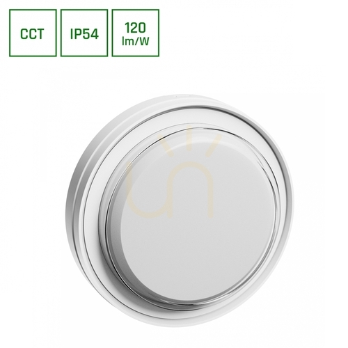Jelölje be Pastilo 10 W 3 Cct 230 V 120st Ip54 Ik10 180x47mm Fehér kerek