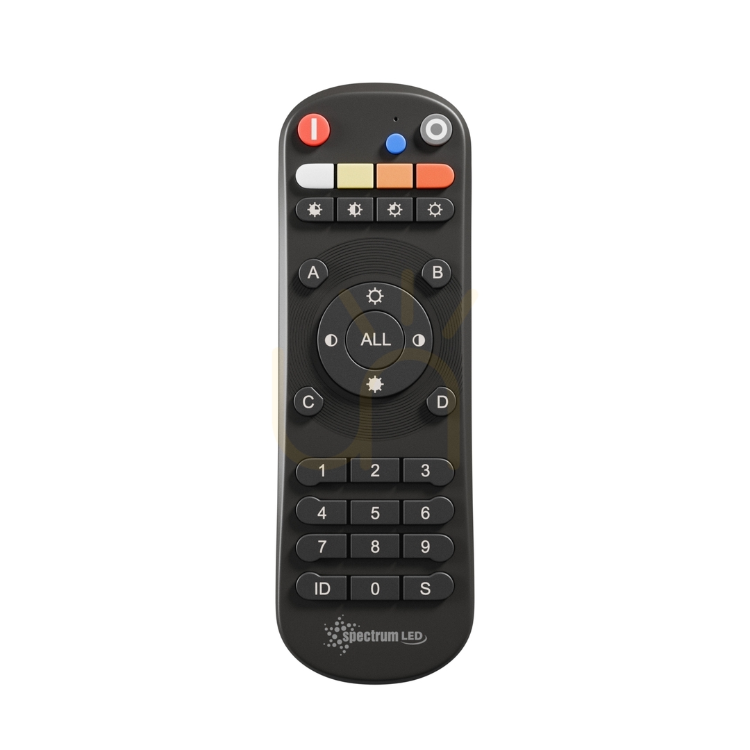 Kilátás Távirányító 100 zóna Rgb Cct 2 Xlr3 Dimm Fekete Konekto Mesh Távirányító 100 zóna Rgb Cct 2 Xlr3 Dimm Fekete Konekto Mesh