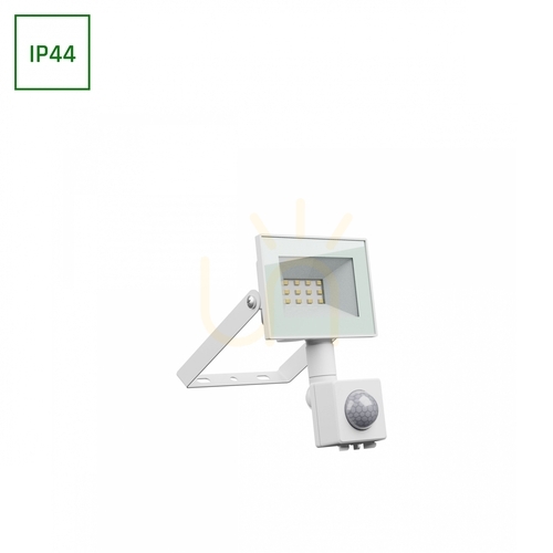 Jelölje be Noctis Lux 4 reflektor 10 W Cw 230 V Ip44 94x150x53mm fehér Pir mozgásérzékelő