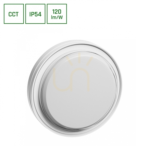 Jelölje be Pastilo 15 W 3 Cct 230 V 120st Ip54 Ik10 221x47mm Fehér kerek