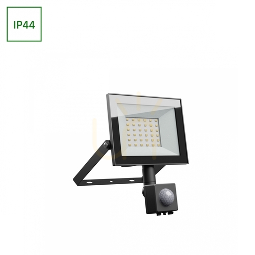 Jelölje be Noctis Lux 4 reflektor 30 Ww 230 V Ip44 141x185x53mm Fekete Pir mozgásérzékelő