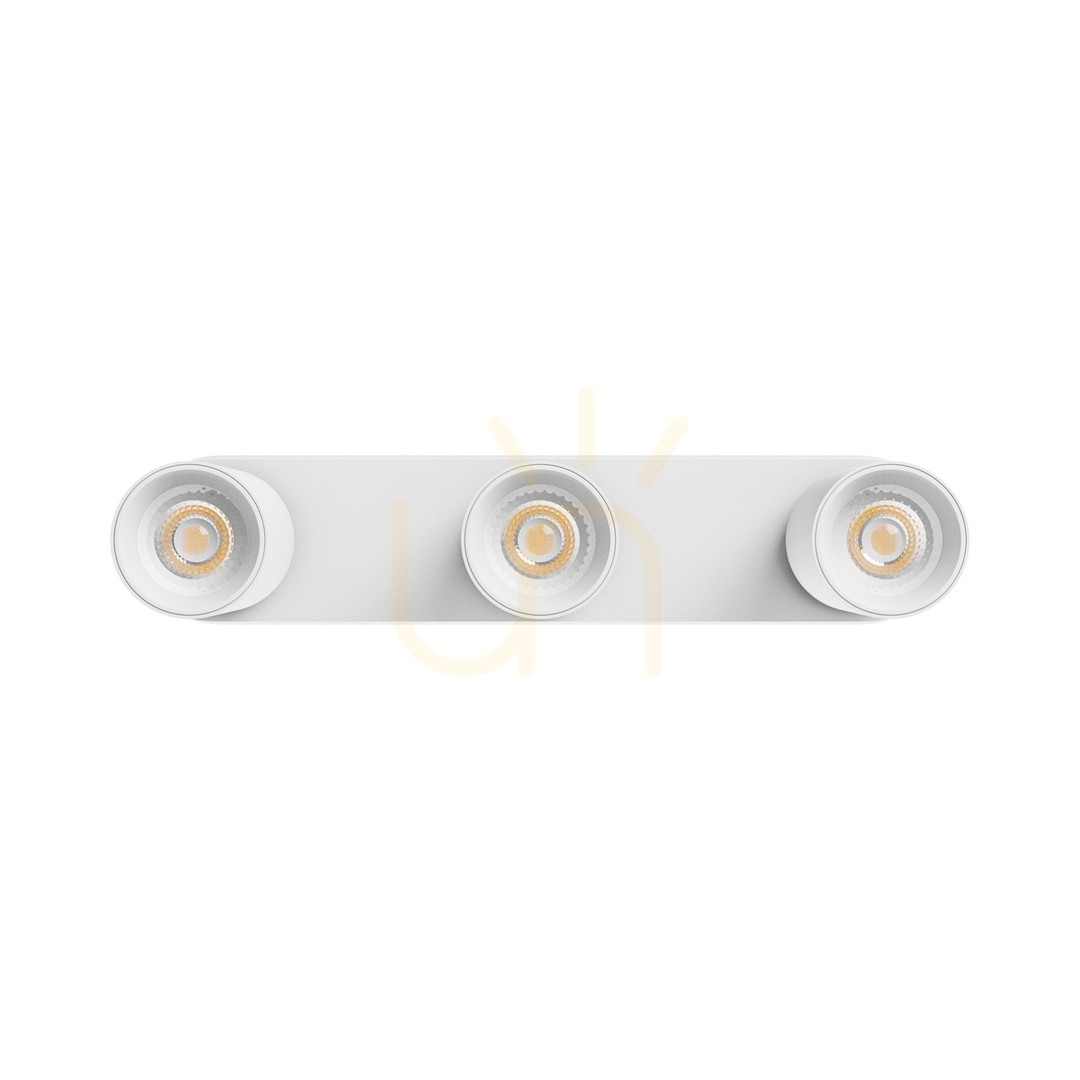 Előnézet Madara Altro Base 3x Gu10 230 V Ip20 350 X70 X135 Mm Fehér Madara Altro Base 3x Gu10 230 V Ip20 350 X70 X135 Mm Fehér