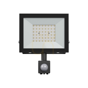 Noctis Lux 4 reflektor 50 W Nw 230 V Ip44 176x221x53mm Fekete Pir mozgásérzékelő small 1